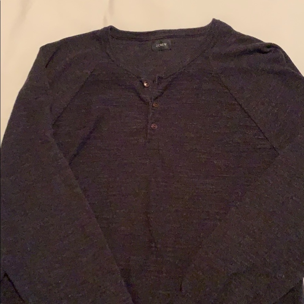 Men’s J. Crew Henley sweater